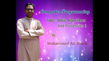 003 Algorithms and flowcharts