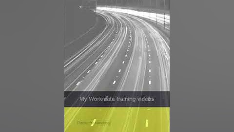 My Workmate Training Video 4 - Entering optional job workflow items