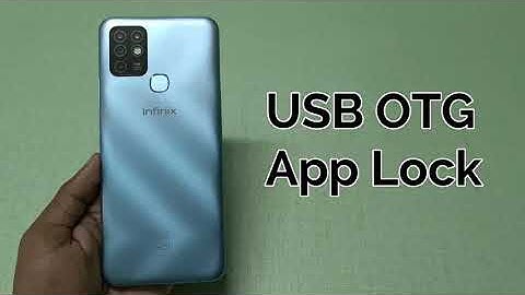 Infinix Hot 10 : USB OTG, App Lock