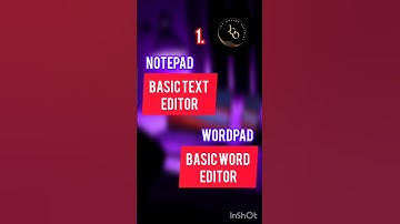 Difference between Notepad and Wordpad.  @jaygovindofficial751 #computer #notepad