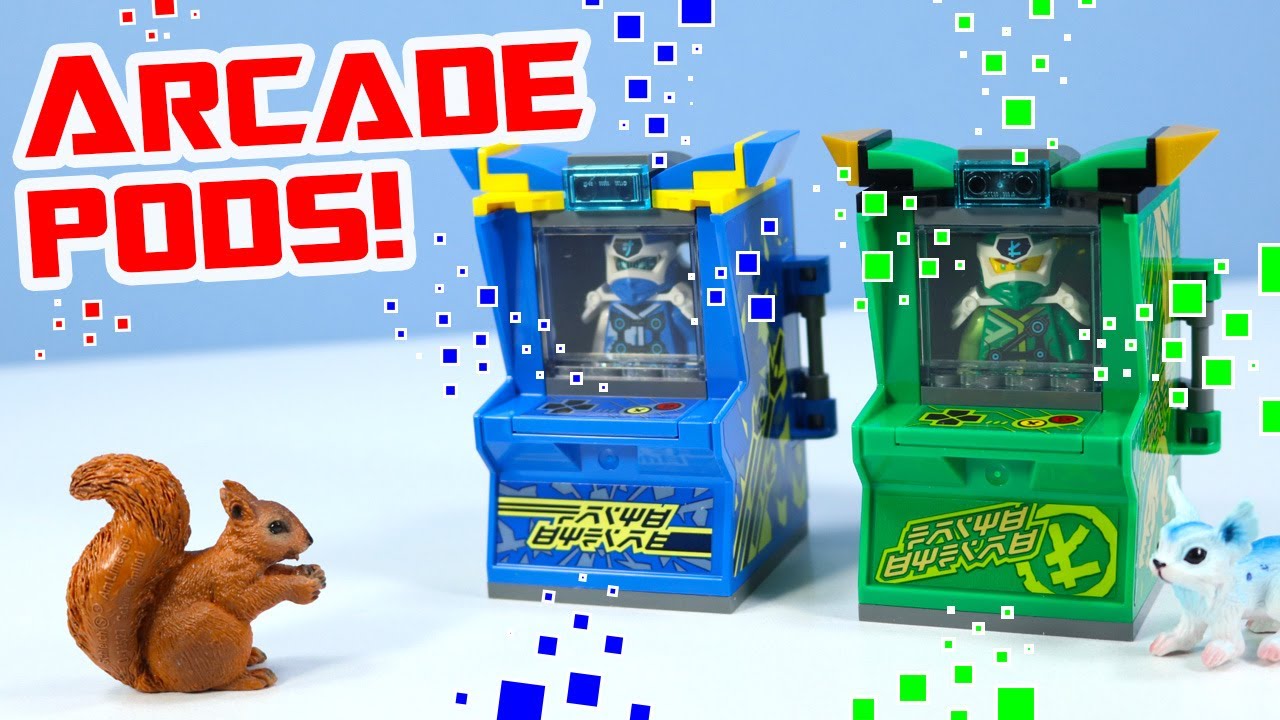 LEGO Ninjago Avatar Arcade Pods Lloyd Jay and Where's Kai? - YouTube