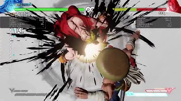 STREET FIGHTER V Old Zeku 533 CA Combo