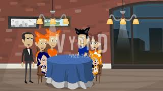 Evil Leo Misbehaves At Olive Garden