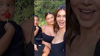 Kendall Jenner With Stormi Kylie Daughter 