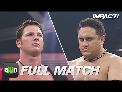 Samoa Joe vs AJ Styles: Super X Cup Final: FULL MATCH (TNA Sacrifice 2005) | IMPACT Full Matches