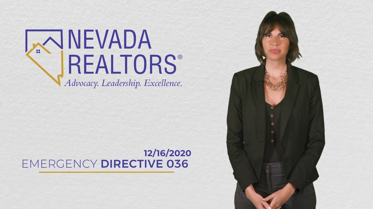 Nevada REALTORS Legal Minute 12 16 2020 YouTube