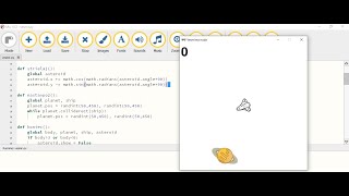PyGameZero - Python - Space boring game