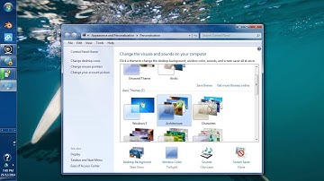 How to change theme background wallpaper Windows 7 and 8