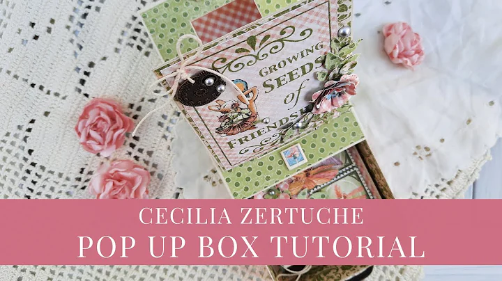 Pop-Up Matchbook Box Tutorial by Cecilia Zertuche | Graphic 45