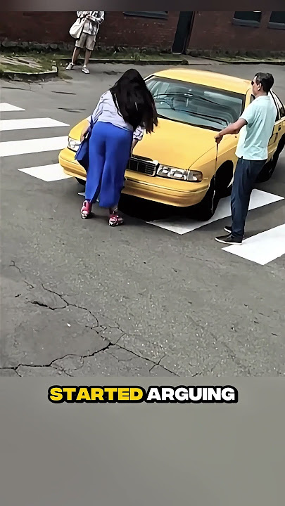 She Yelled at the Taxi Driver… Until She Saw What He Really Did 😲❤️ #kindness