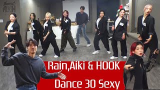 Rain, Aiki and Hook dance 30 Sexy.