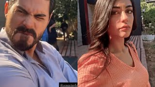 Gelin Talya Çelebi Ve Cenay Türksever Kamera arkası Komik Görüntüler paylaşdı 