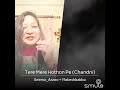 Tere mere honthon pe. Chandni. Lata& Babla mehta orignal signers💕