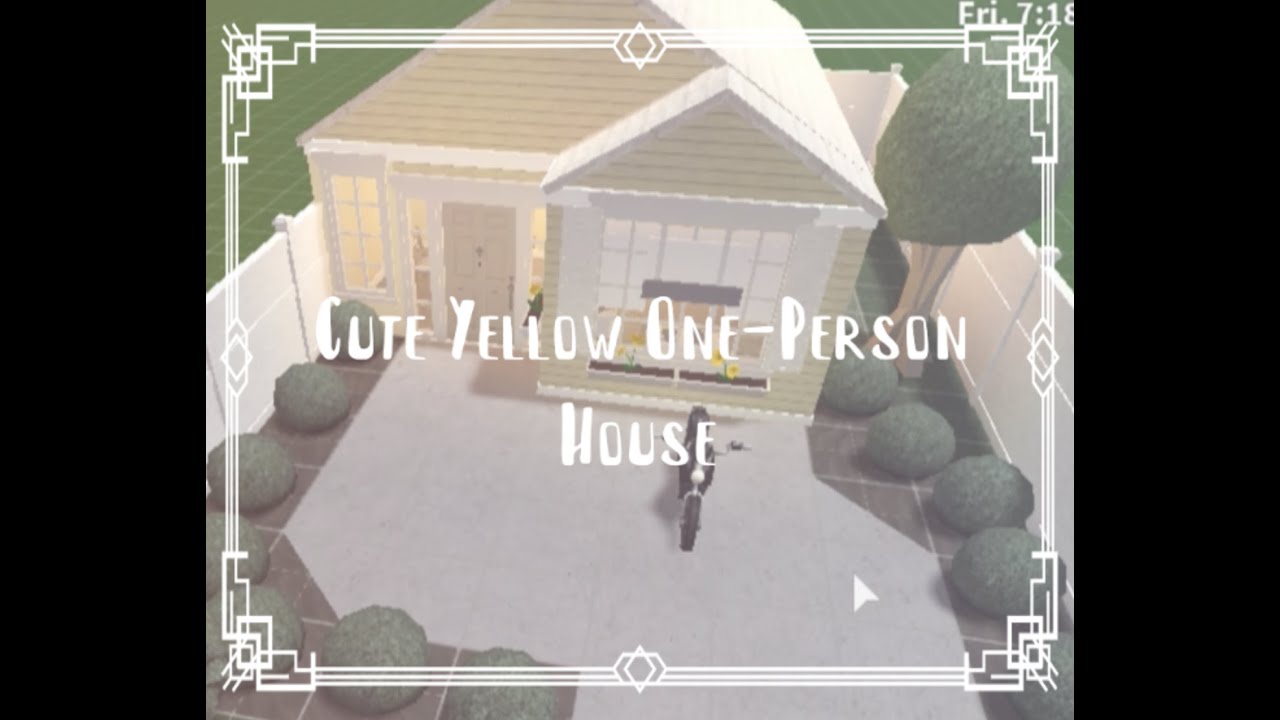 Cute Yellow OnePerson House (ADVANCED PLACEMENT ONLY!) YouTube