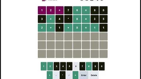 😀 Nerdle Game Tuesday 8 Feb 2022 [ My answer/solution ] 😀
