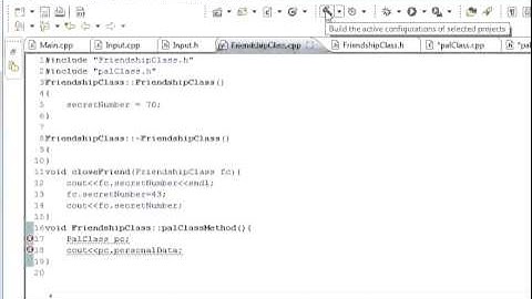 C++ Lessions: Friend Class to access private members of another Class
