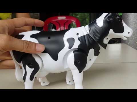 Video Trò Chơi Đua Bò Sữa và Khủng Long (Đồ Chơi Trẻ Em Dùng... - youtube
