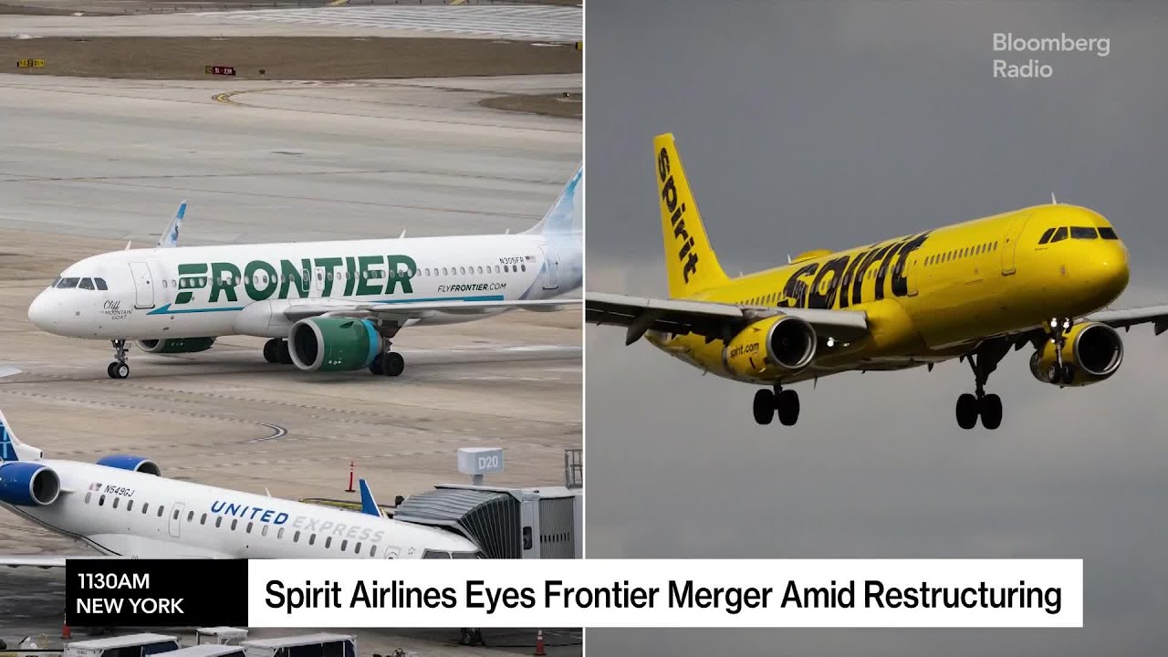 Spirit Airlines Eyes Merger With Frontier Amid Restructuring