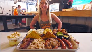 Trax BBQ's HalfSheet BBQ Platter Challenge