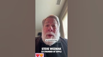 Steve Wozniak, co founder of Apple on vibe coding. #ai