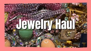 Vintage & Designer Jewelry Thrift Haul
