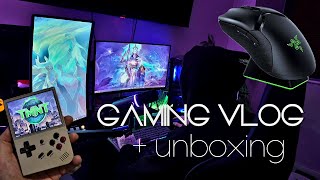 Gaming Vlog 🕹️👾| Razer Viper Ultimate unboxing, MSI 2024, Nando's, Gameboy  TMNT, ASMR  🎮🔥🐢