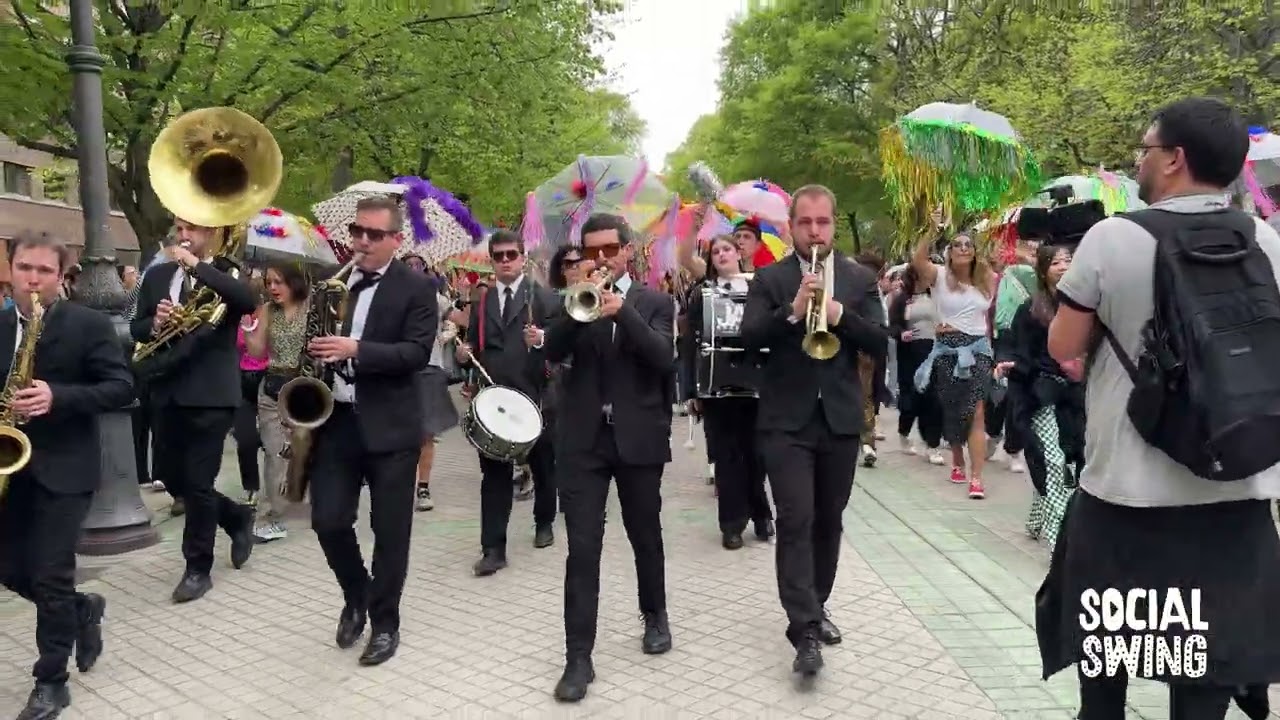 Spring Lindy Weekend 2024 #SLW24 The Iruña Brass Band | Pamplona @bigkick4506 #slw24 #team