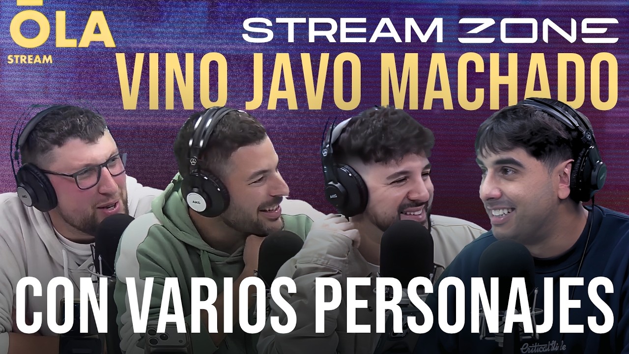 Javo Machado y varios de sus personajes 🤣 STREAM ZONE