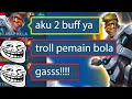 Prank Pemain Bola Indonesia Sampai AFK - Mobile Legends