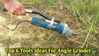 Top 6 Making Tools Homemade For Angle Arinder Very Easy Simple And Powerful Tools