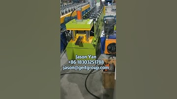 Profile C channel roll forming machine From General Industry tech Hebei Developing Co., Ltd