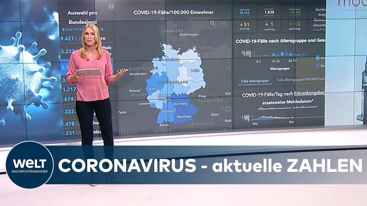 Deutschland Corona Zahlen - Coronavirus Karten Zahlen Und ...