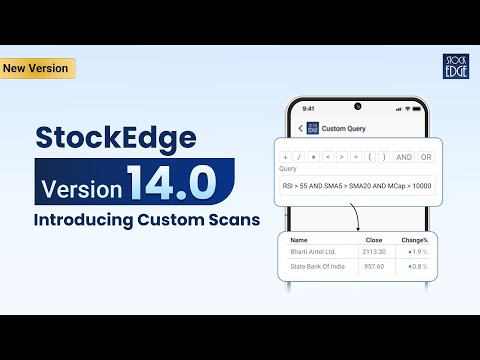 StockEdge Version 14.0 Is Here! Take Full Control Of Your Stock Strategy!