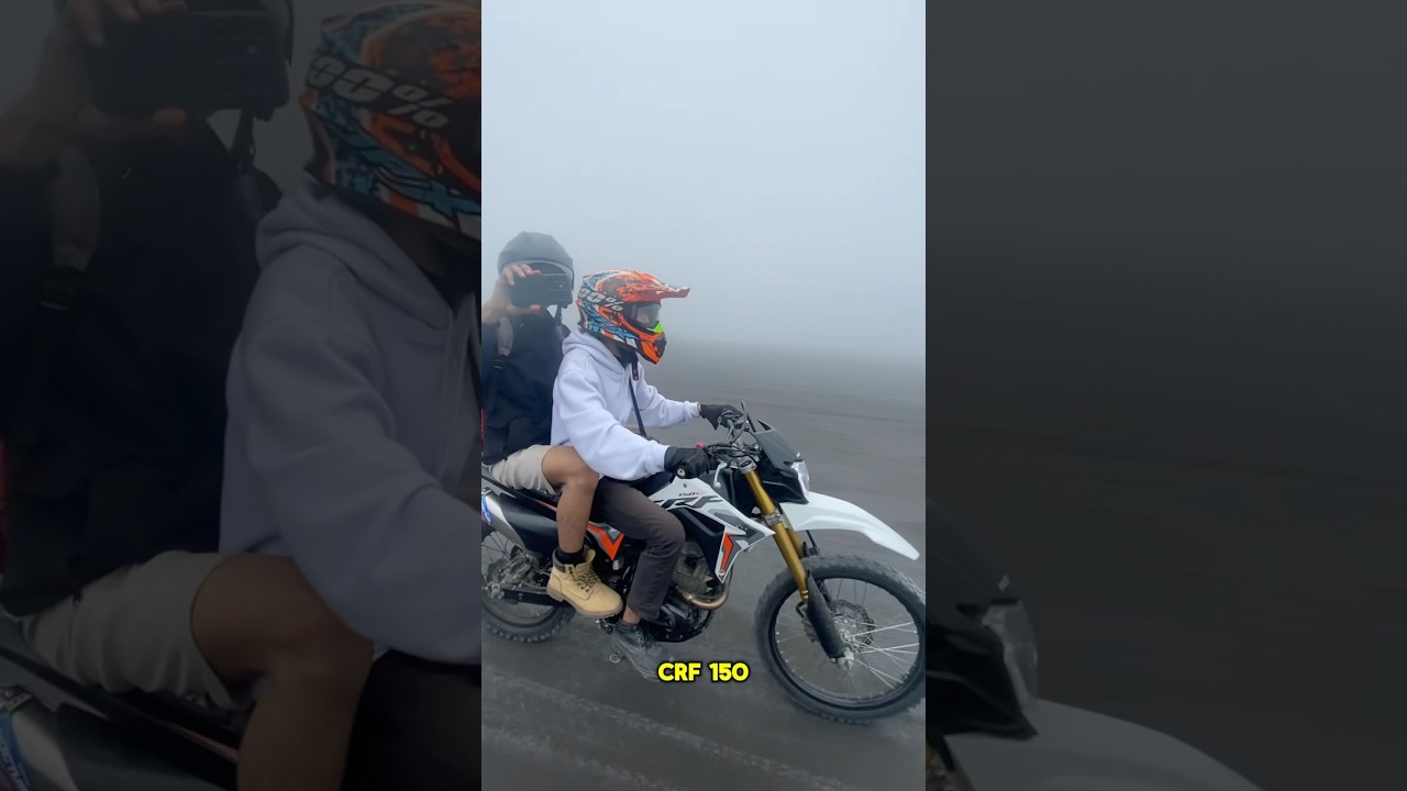 Nyoba motor Trail ke Bromo - (sewa) CRF 150 