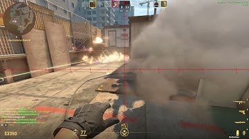 3K Galil AR on overpass #cs2 @Faceit #overpass
