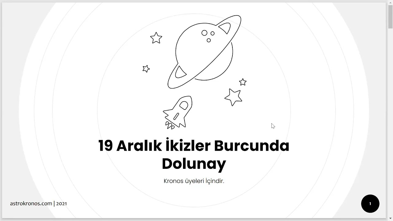 19 Aralık 2021 - İkizler Burcunda Dolunay