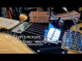 Mr glyns pickups black sand humbucker size p90 pickups