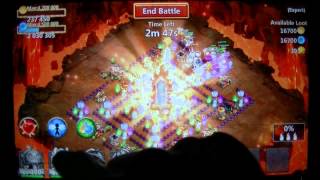 Castle Clash Expert Dungeons Road to 550 flames screenshot 1