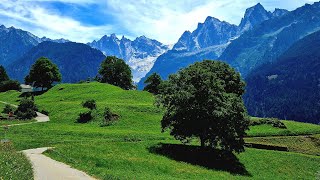 Soglio, the prettiest  mountain  village of Switzerland ! La soglia  del paradiso! 2022❤️🇨🇭