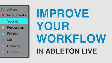 Ableton Live: Get Organised And Improve Your Workflow (Live Stream)