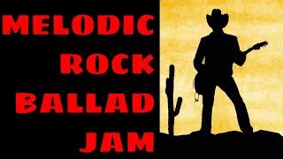 Cinematic Rock Ballad Jam Track in A Minor | Cowboy Vibes! | Guitar Backing (80 BPM)