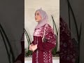 BISA COD Gamis Cantik Twill Ori Maroon Terbaru #gamis #dress #fashion #shorts #short #shortvideo