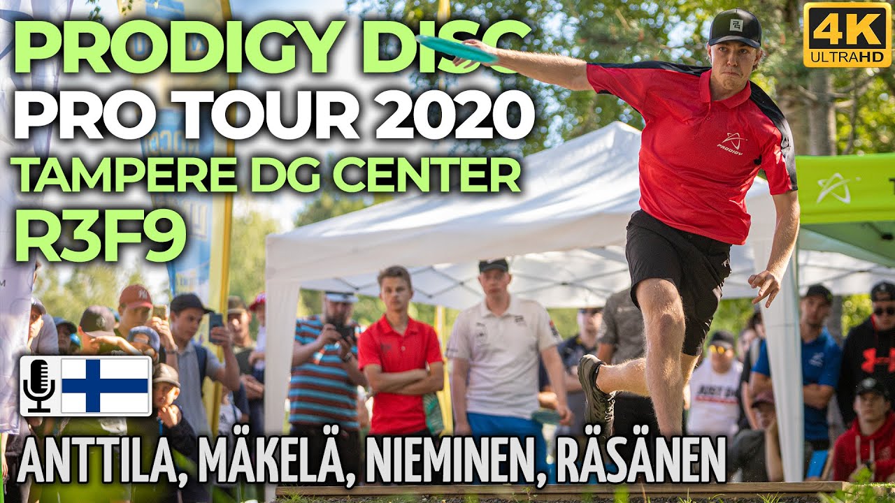 Tampere R3F9 Prodigy Disc Pro Tour 2020, Niklas Anttila, Väinö Mäkelä, Jesse Nieminen, M. Räsänen