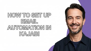 How to Set Up Email Automation In Kajabi - KevinHowTo