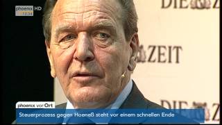 ZEIT-Matinee mit Gerhard Schröder vom 09.03.2014