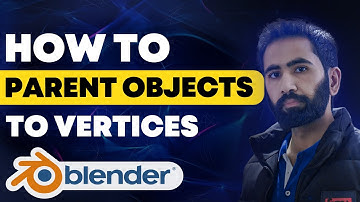 How to parent objects to vertices in Blender