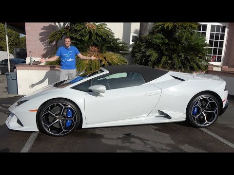 Видео: Обзор Lamborghini Huracan EVO Spyder - Руководство