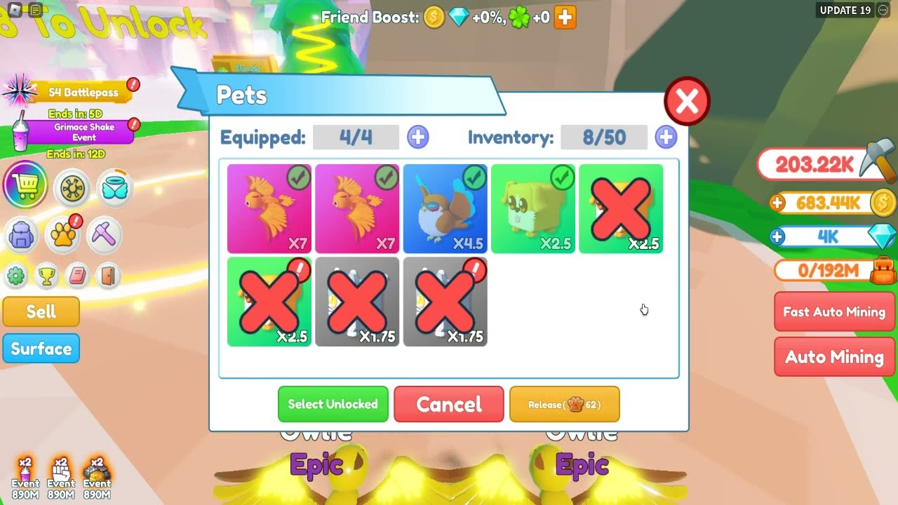 [Grimace] Clicker Mining Simulator By Lightning Dragon Studio II All Ages Ep 2 (Roblox Gameplay)