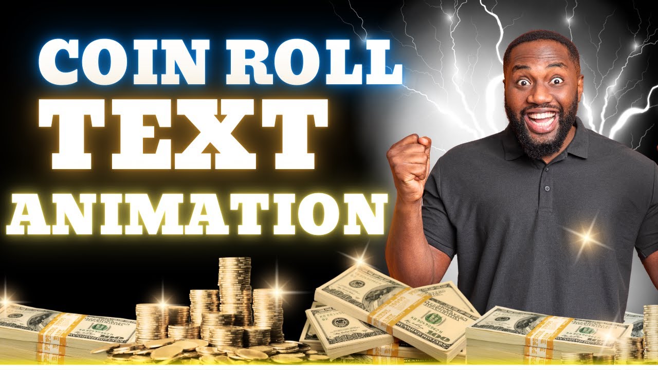 How to Make Coin Roll Text Animation in CapCut PC