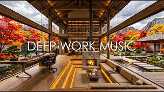 Deep Work Music 🍁 Autumn Mountain Workspace for Coding, Study, Reading & Peak Focus (4 Hours) #2